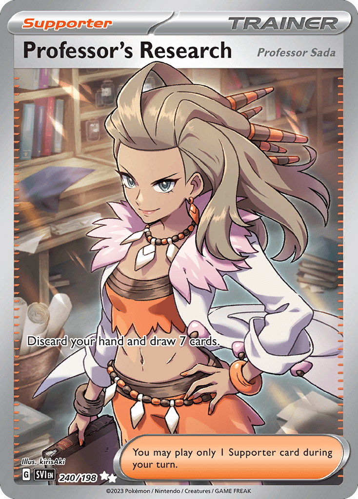 Professor's Research (Professor Sada), Scarlet & Violet 240