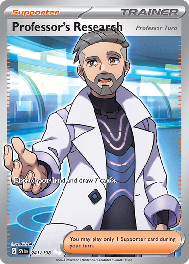 Professor's Research (Professor Turo), Scarlet & Violet 241