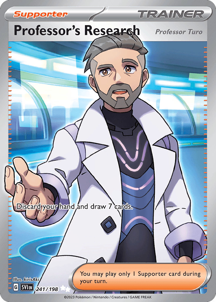 Professor's Research (Professor Turo), Scarlet & Violet 241