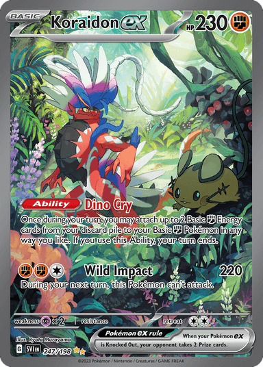 Koraidon ex, Scarlet & Violet 247