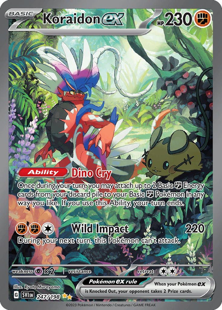 Koraidon ex, Scarlet & Violet 247