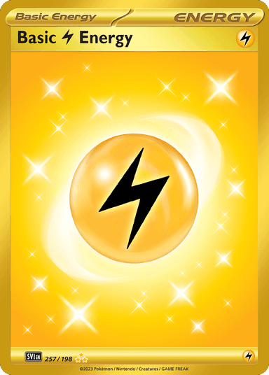 Basic Lightning Energy, Scarlet & Violet 257