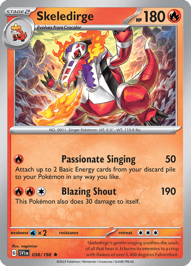 Skeledirge, Scarlet & Violet 38