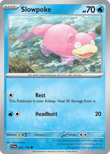 Slowpoke, Scarlet & Violet 42