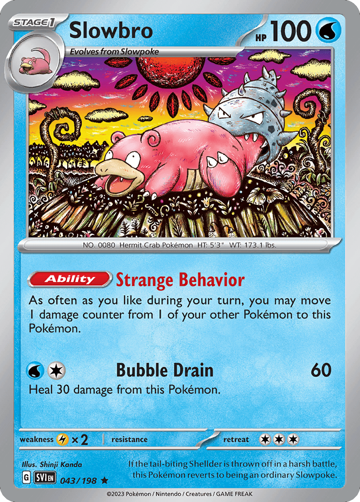 Slowbro, Scarlet & Violet 43