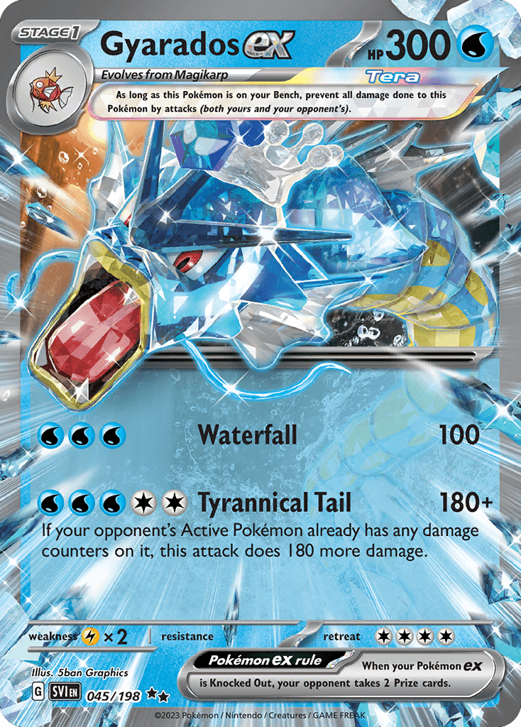 Gyarados ex, Scarlet & Violet 45