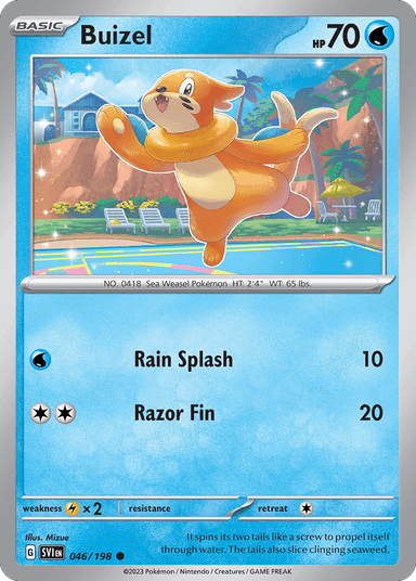 Buizel, Scarlet & Violet 46