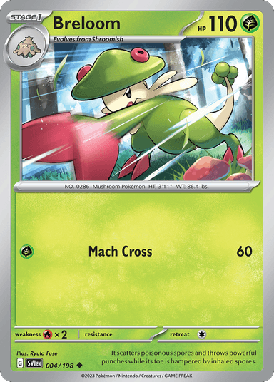 Breloom, Scarlet & Violet 4