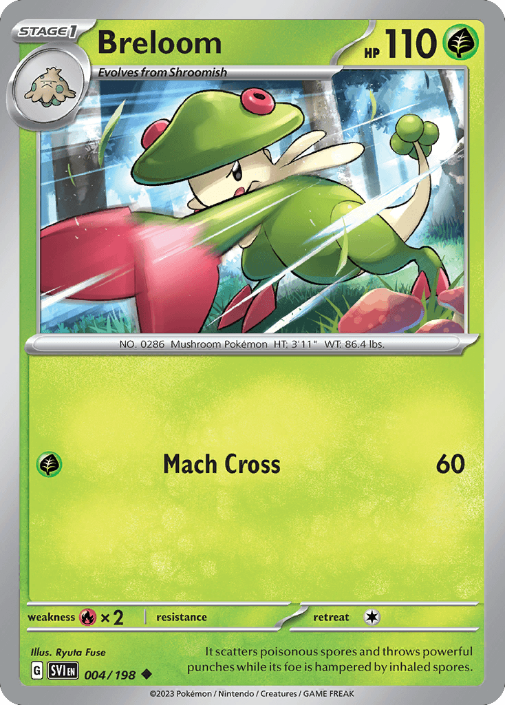 Breloom, Scarlet & Violet 4