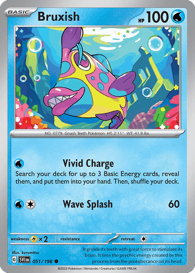 Bruxish, Scarlet & Violet 51