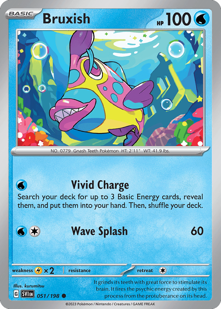 Bruxish, Scarlet & Violet 51