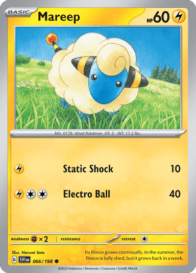 Mareep, Scarlet & Violet 66