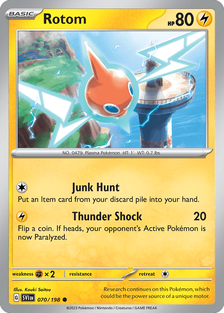 Rotom, Scarlet & Violet 70