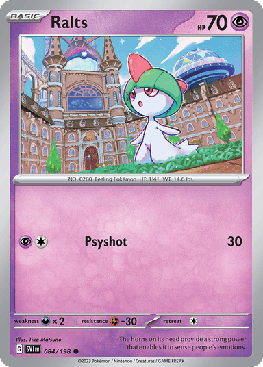 Ralts, Scarlet & Violet 84