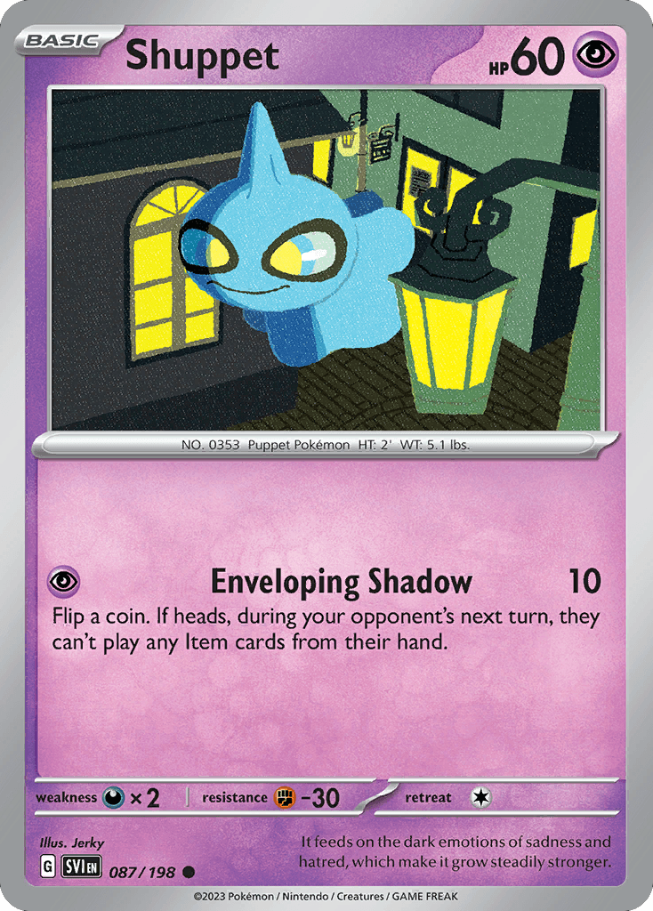 Shuppet, Scarlet & Violet 87