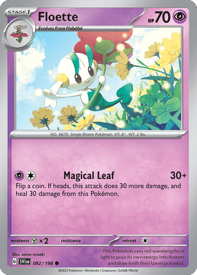 Floette, Scarlet & Violet 92