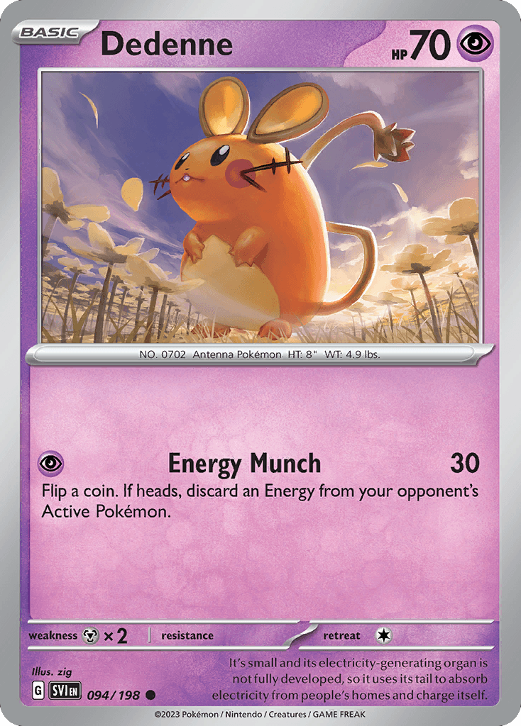 Dedenne, Scarlet & Violet 94