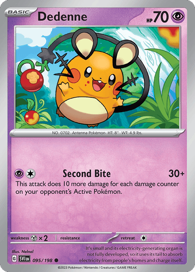 Dedenne, Scarlet & Violet 95