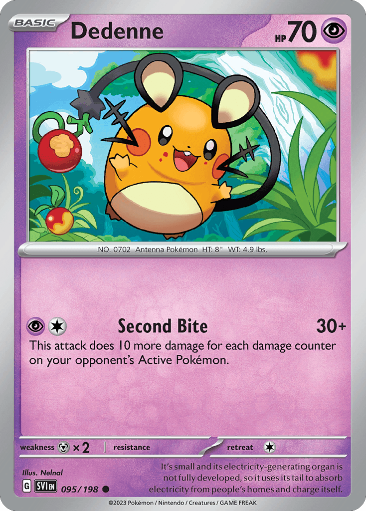 Dedenne, Scarlet & Violet 95