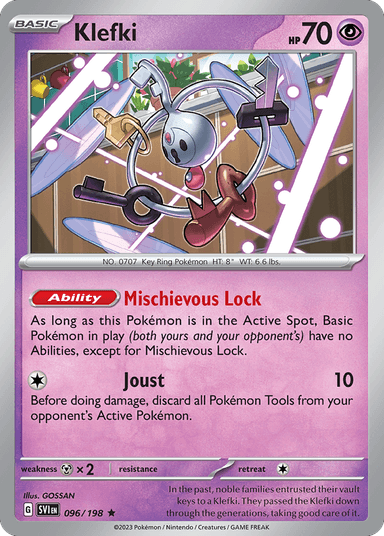 Klefki, Scarlet & Violet 96