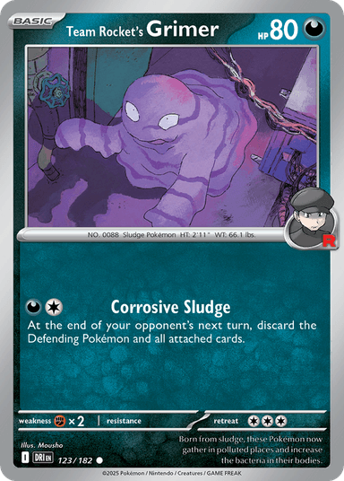 Team Rocket's Grimer, Destined Rivals 123