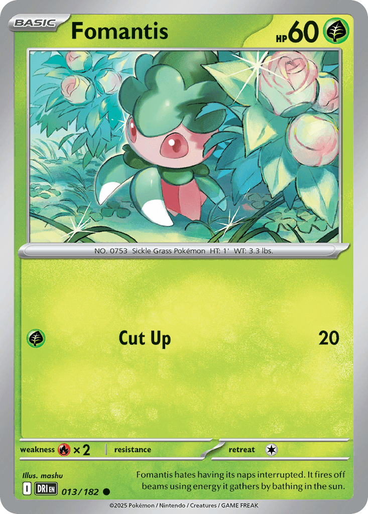 Fomantis, Destined Rivals 13