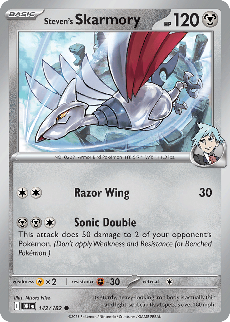 Steven's Skarmory, Destined Rivals 142