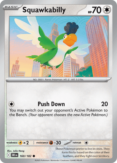 Squawkabilly, Destined Rivals 160