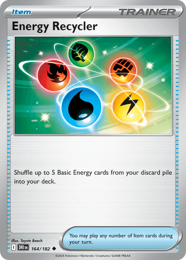 Energy Recycler, Destined Rivals 164