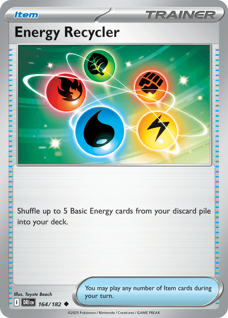 Energy Recycler, Destined Rivals 164