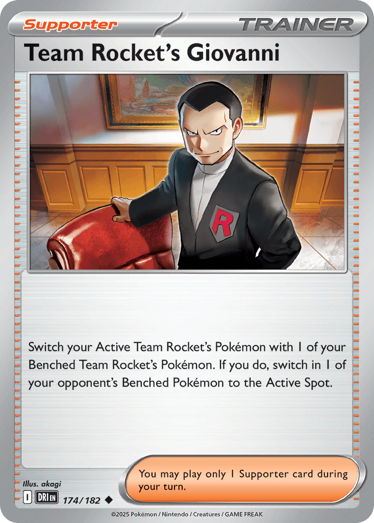 Team Rocket's Giovanni, Destined Rivals 174