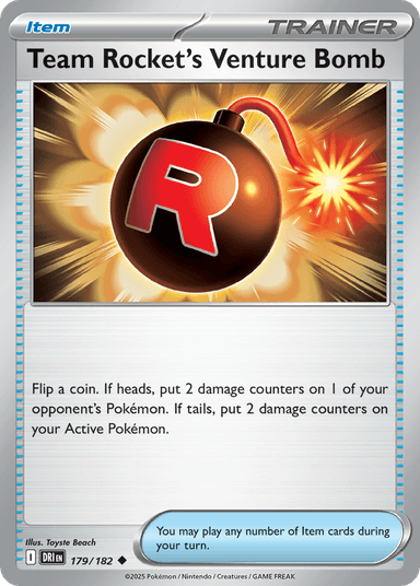 Team Rocket's Venture Bomb, Destined Rivals 179
