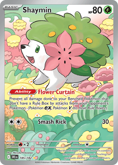 Shaymin, Destined Rivals 185