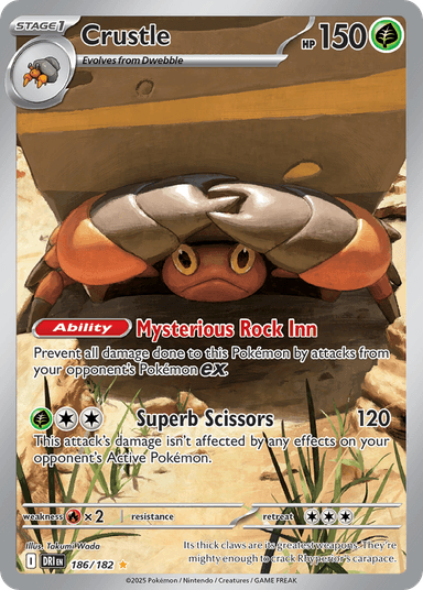 Crustle, Destined Rivals 186
