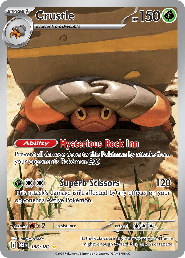 Crustle, Destined Rivals 186