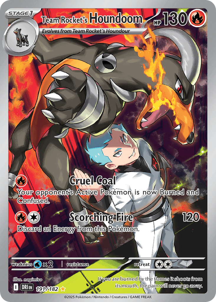 Team Rocket's Houndoom, Destined Rivals 191