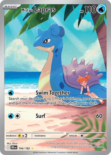 Misty's Lapras, Destined Rivals 194
