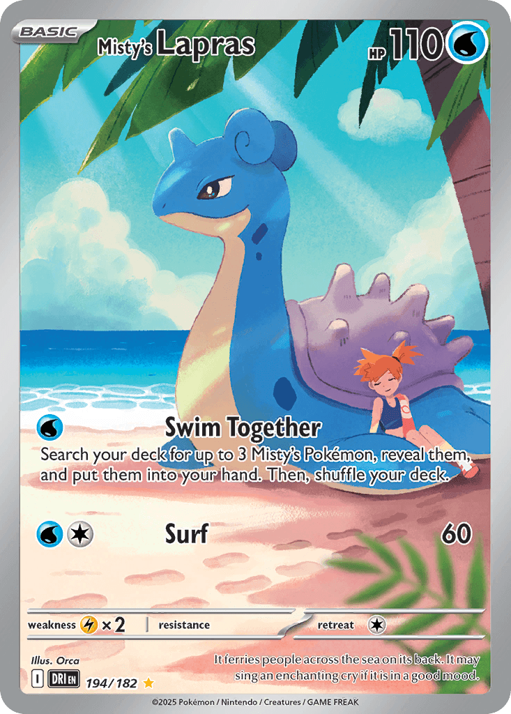 Misty's Lapras, Destined Rivals 194