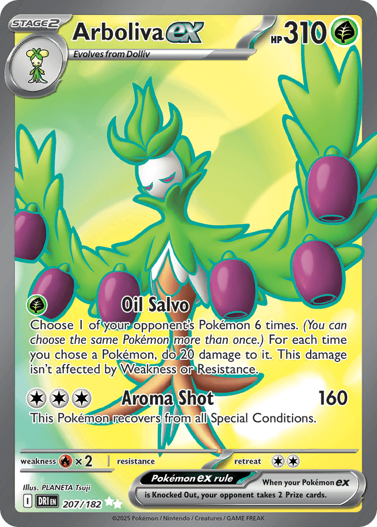 Arboliva ex, Destined Rivals 207