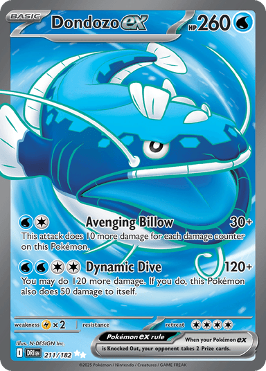 Dondozo ex, Destined Rivals 211