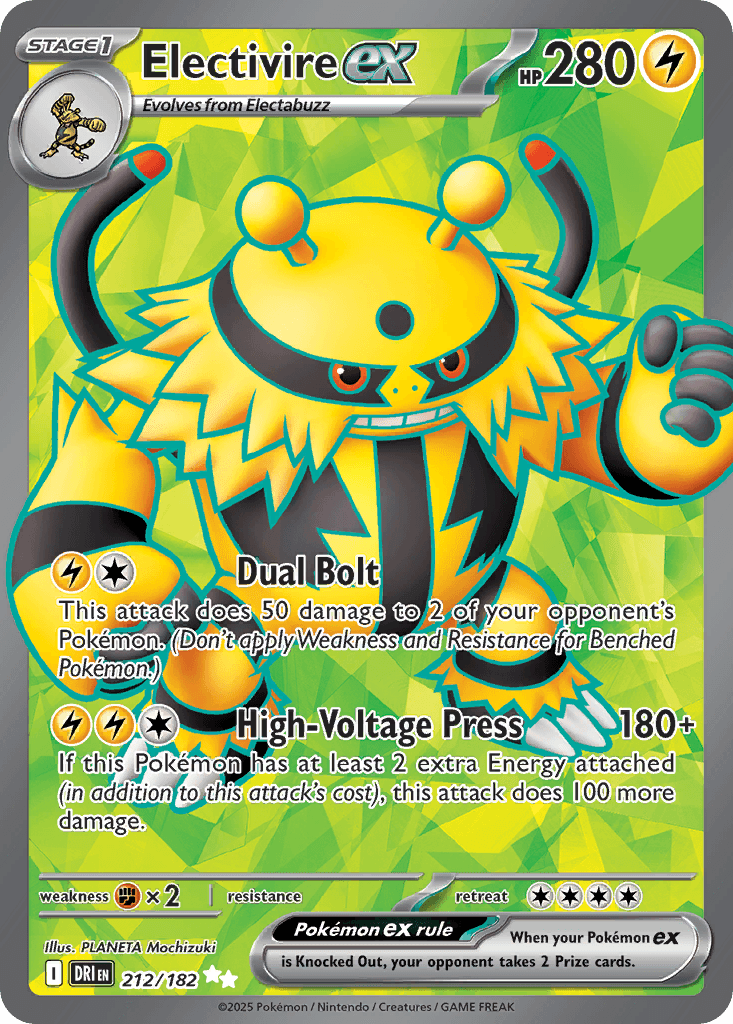 Electivire ex, Destined Rivals 212