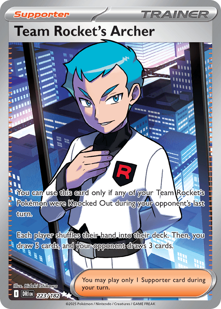Team Rocket's Archer, Destined Rivals 223