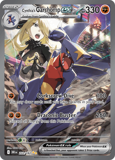 Cynthia's Garchomp ex, Destined Rivals 232