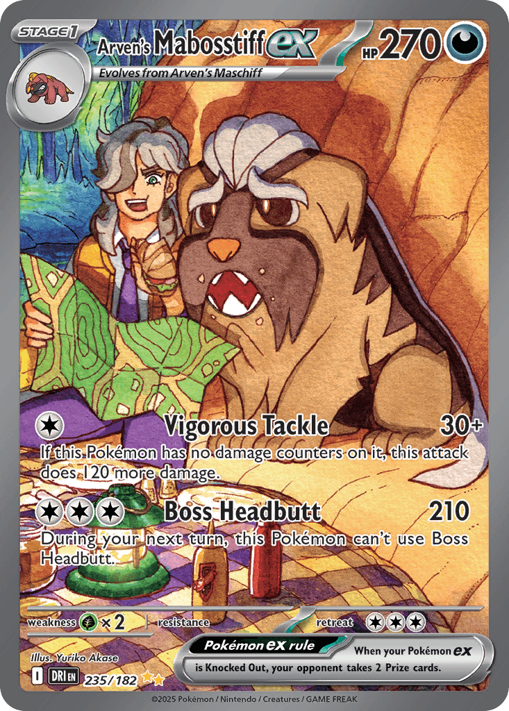 Arven's Mabosstiff ex, Destined Rivals 235