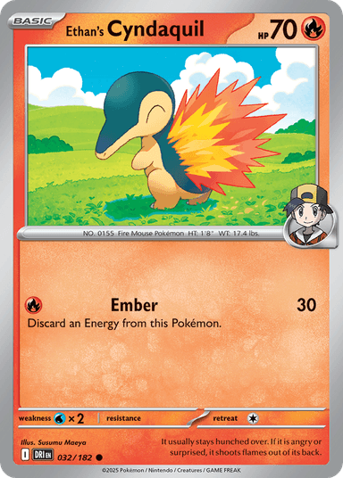 Ethan's Cyndaquil, Destined Rivals 32