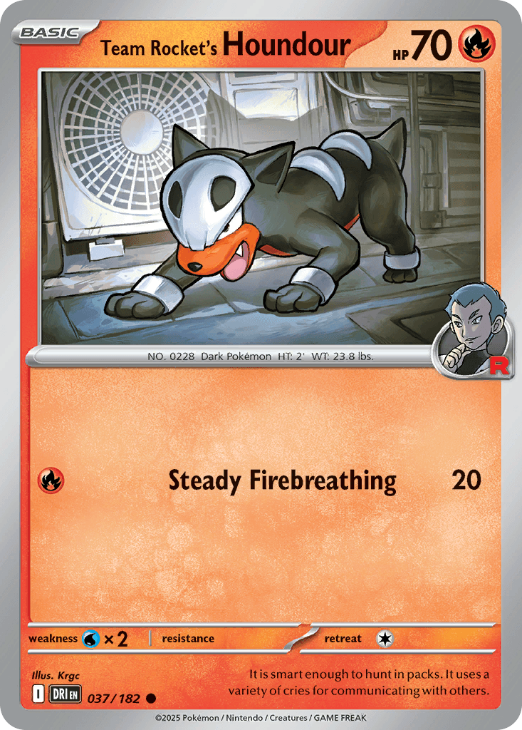 Team Rocket's Houndour, Destined Rivals 37