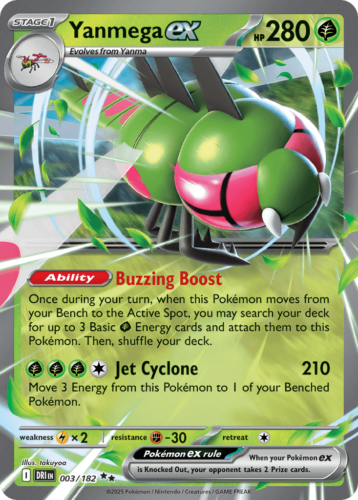 Yanmega ex, Destined Rivals 3