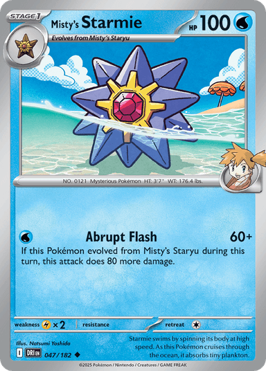 Misty's Starmie, Destined Rivals 47