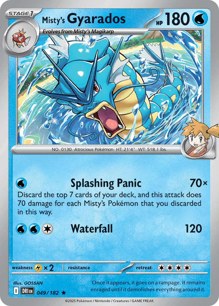 Misty's Gyarados, Destined Rivals 49