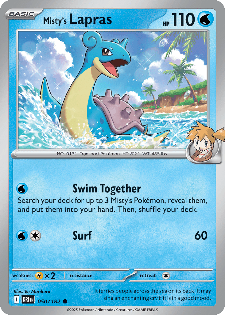 Misty's Lapras, Destined Rivals 50